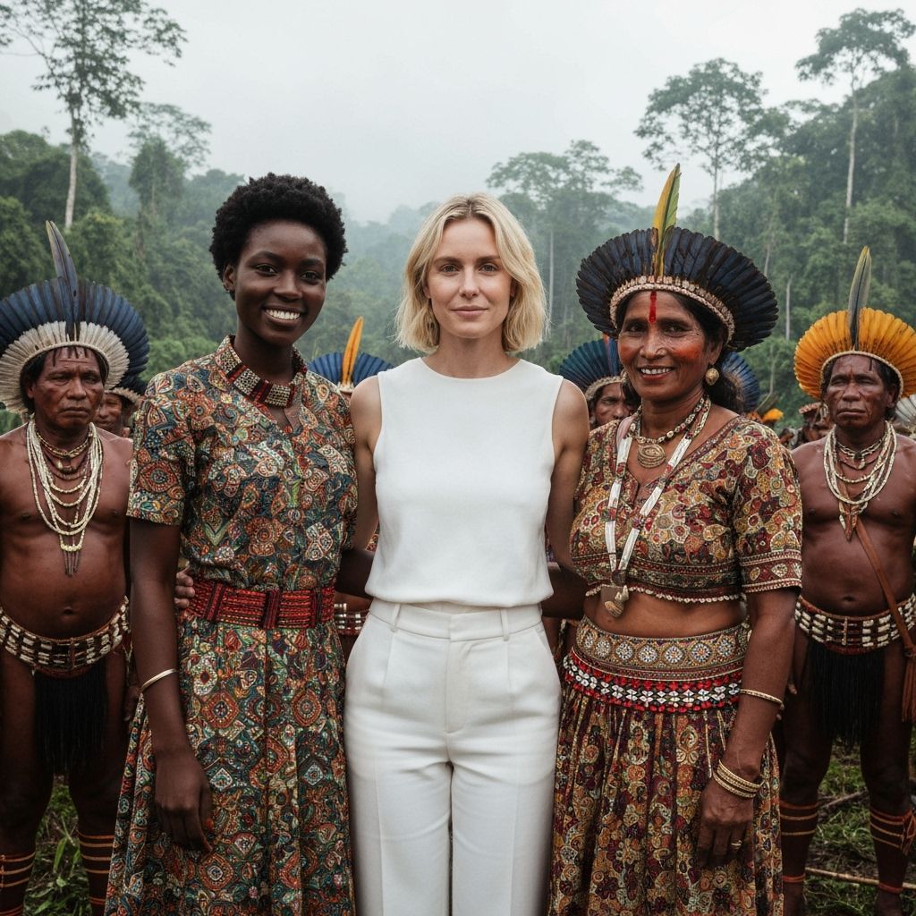 Diverse Women Unite in Amazon Rainforest Protest