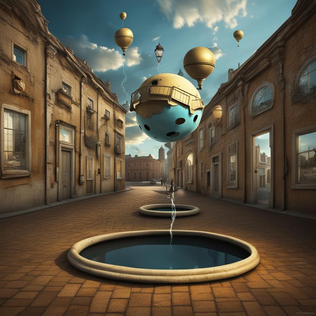 Surreal Time Slippage with Volumetric Lighting