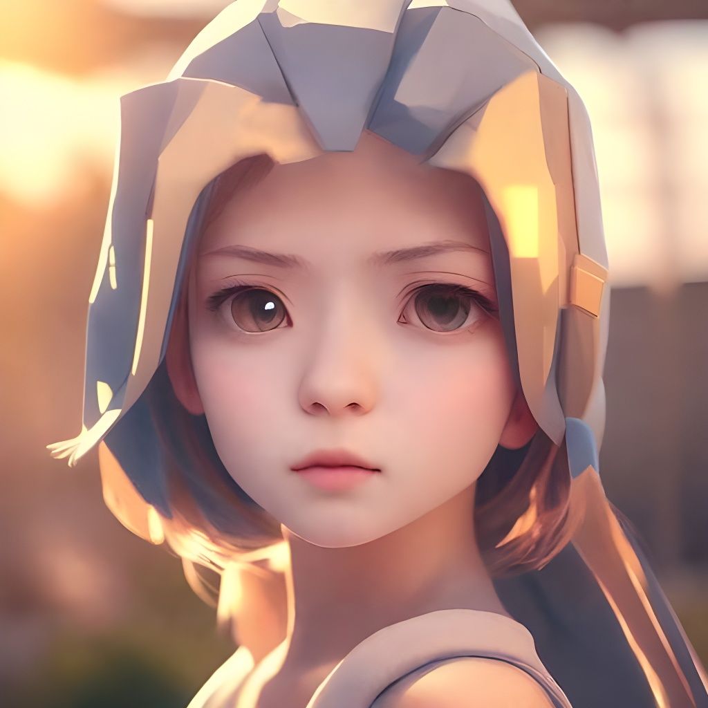 Simple Abstract AI Generated Doodle