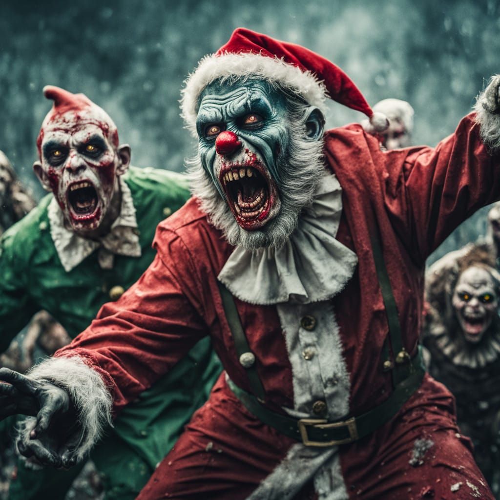 Epic Zombie Apocalypse Unleashed in Cinematic Horror Scene