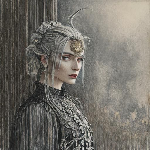 Abstract Artistry Generated by AI