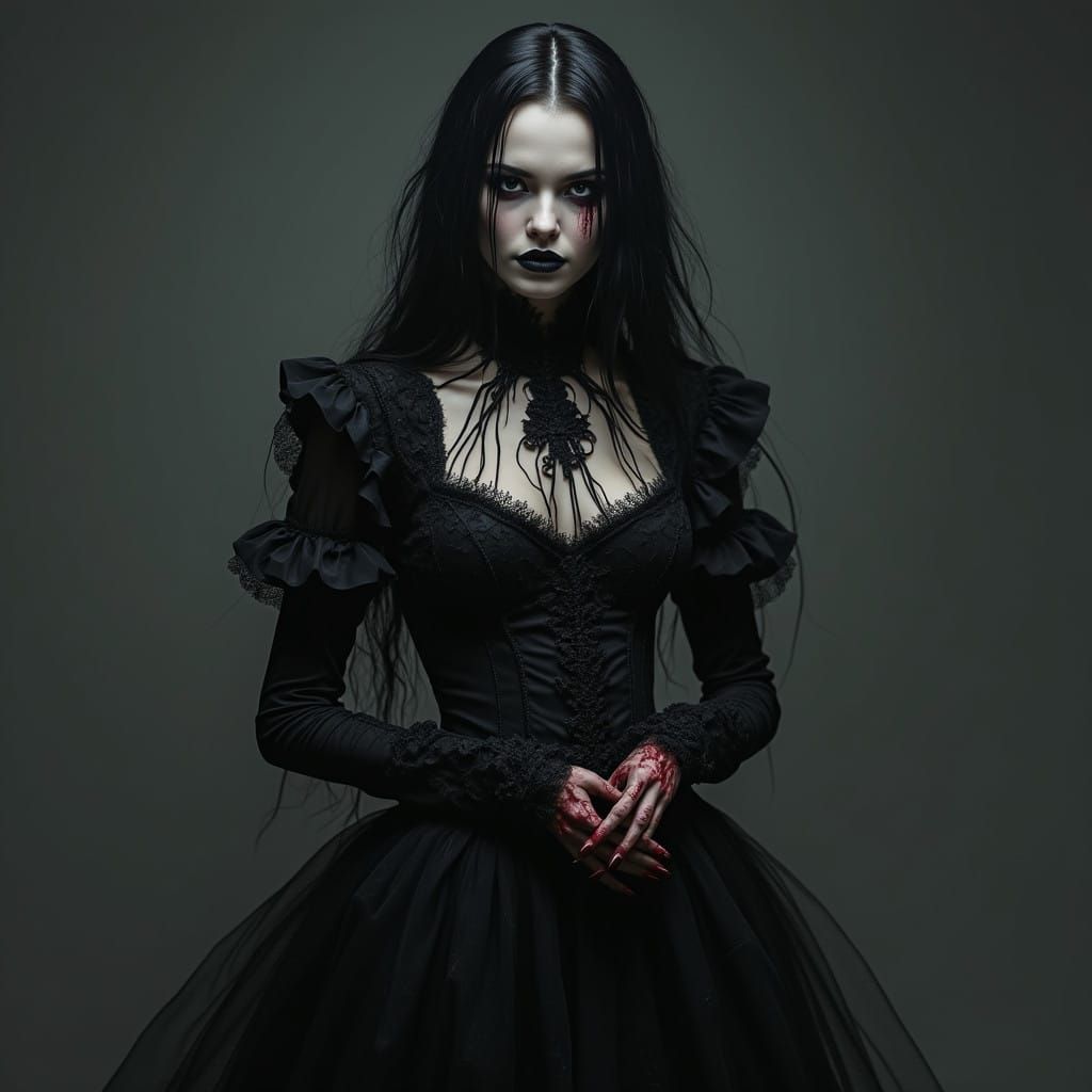 Ethereal Gothic Blood Mage