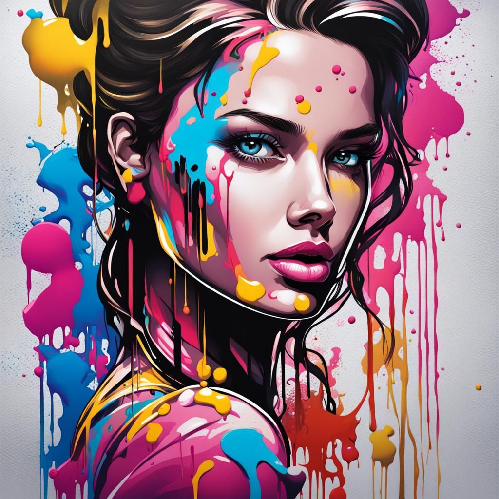 Belle - the beauty - graffiti.