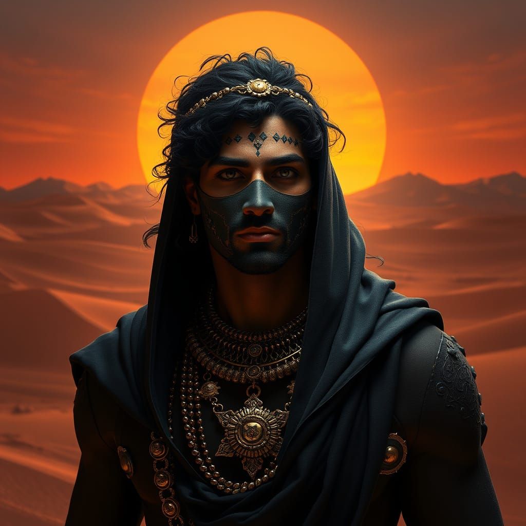 Arabian Prince in Triadic Colors