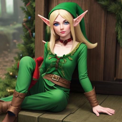 Naughty Elf: Mature Female Fantasy Character