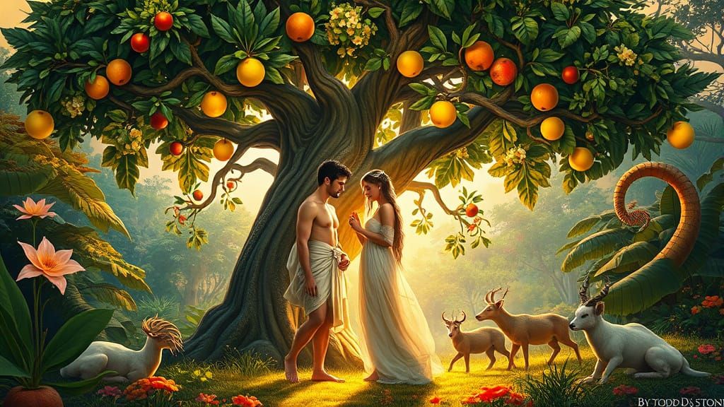 Adam and Eve in Eden, Renaissance Art