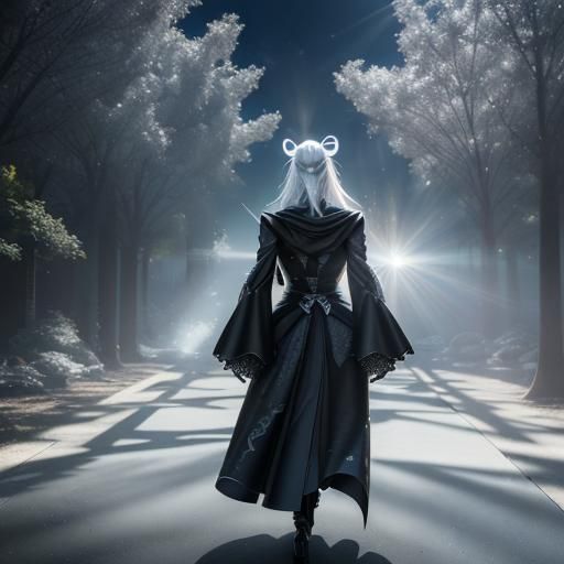 Hyperrealistic Photo of DxD Anime Grayfia Lucifuge