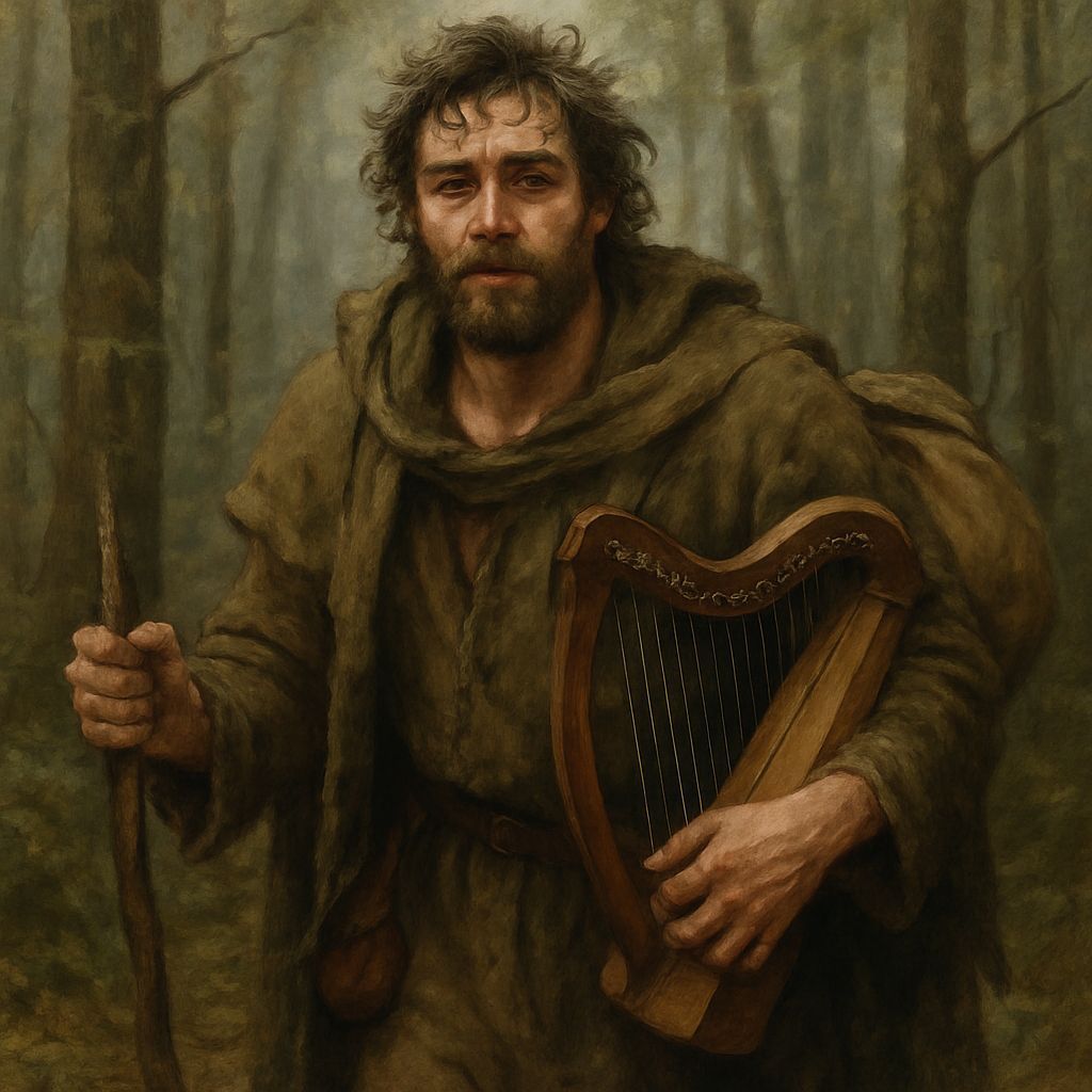 Irish Skald Travels Through Forest After Drinking