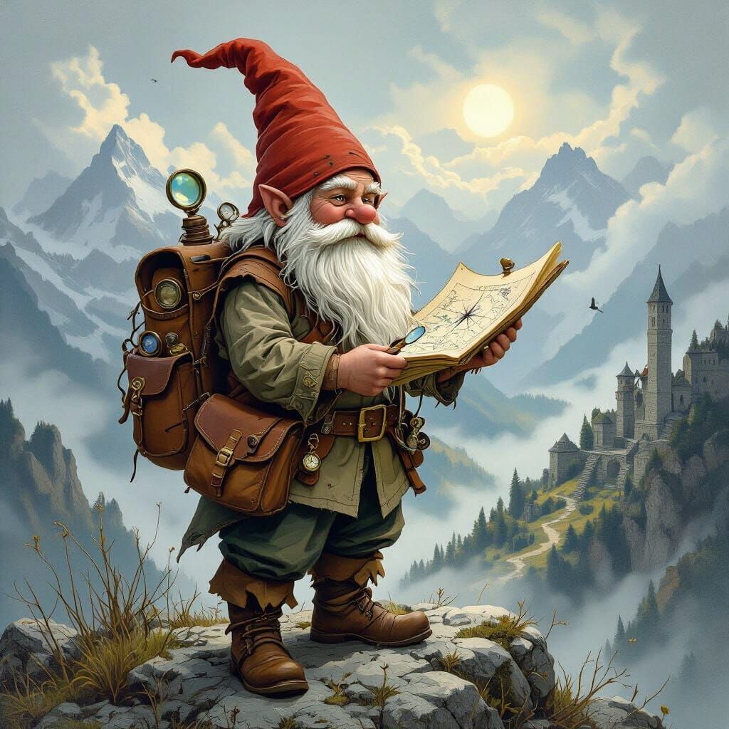 Gnome Cartographer Charts Hidden Valley