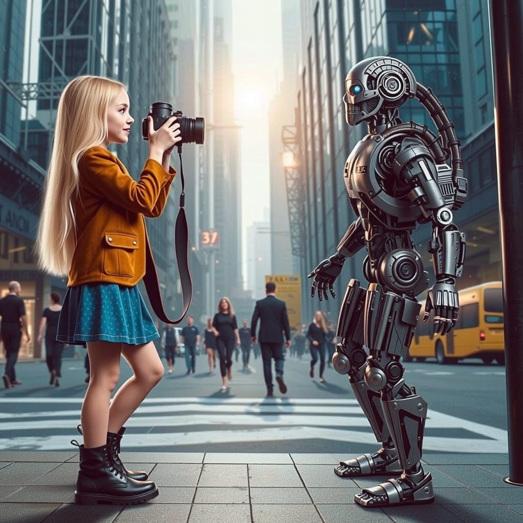 My first cyborg friend