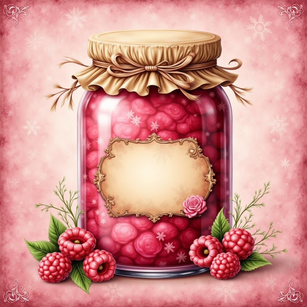 Vibrant Quilt of Raspberry Jam Jar