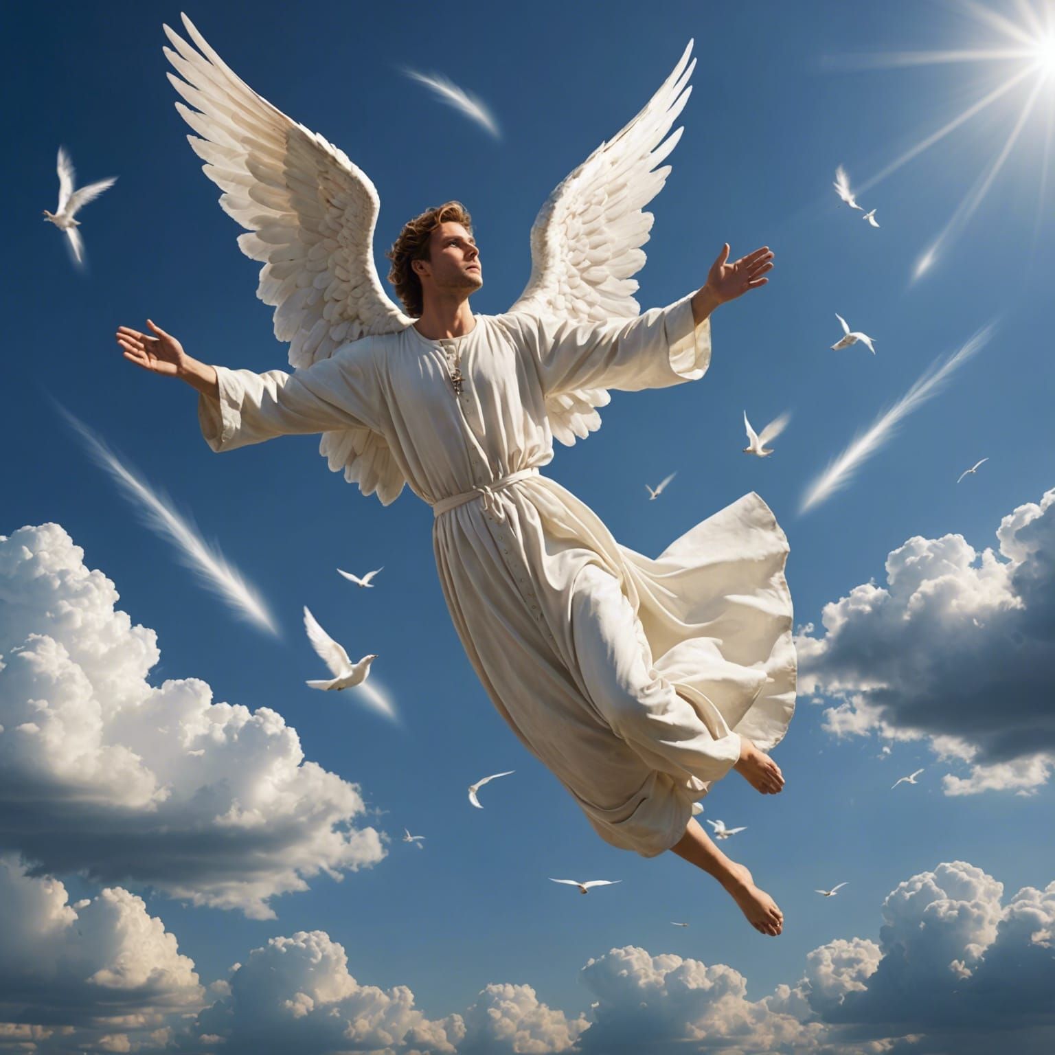 Angel Falling From Heaven