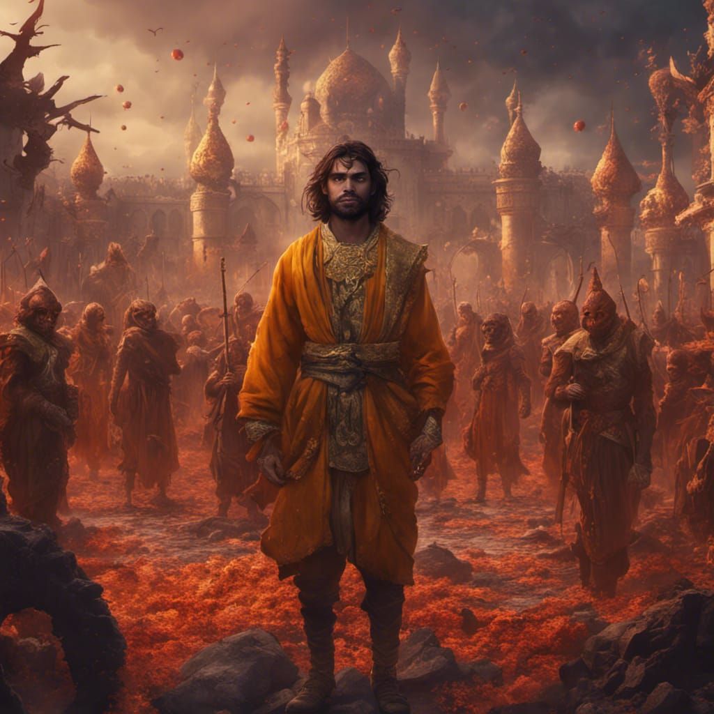 Fakir Defends Princess From Undead Army