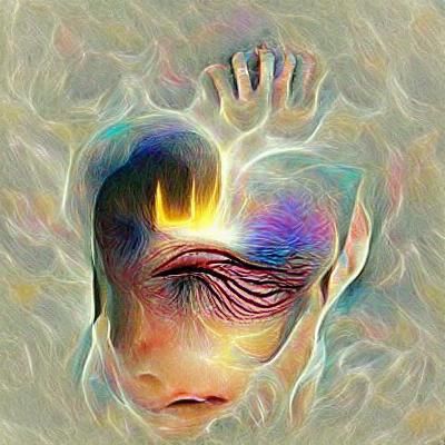 Fiery Eyes: A Vision of Burning Intensity