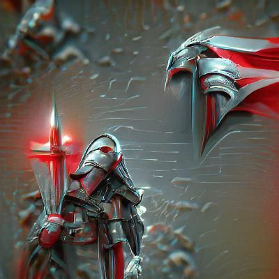 Templar Knight in Shining Armor