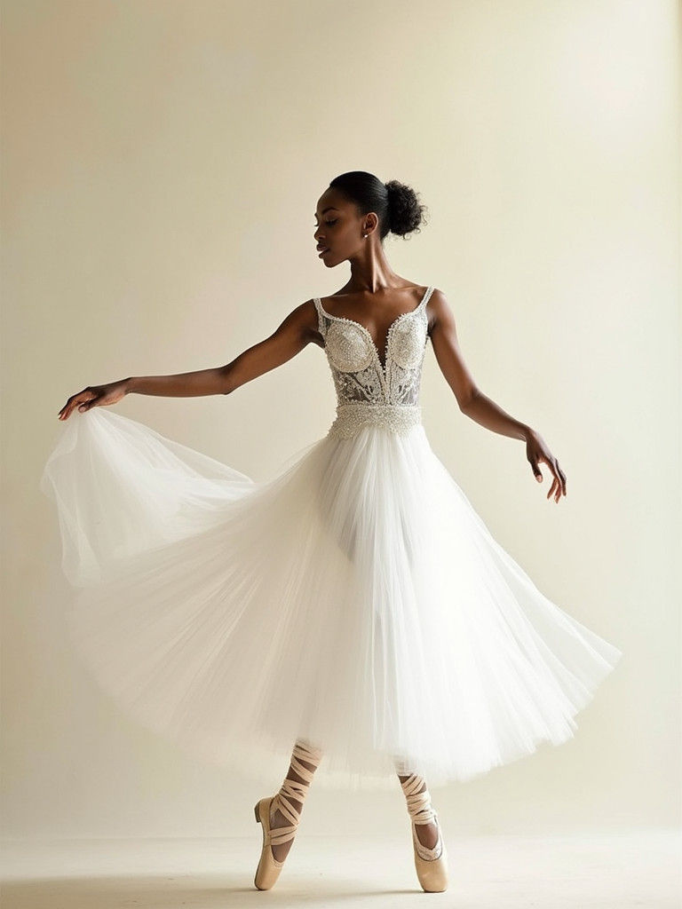 Elegant Ballerina in Motion