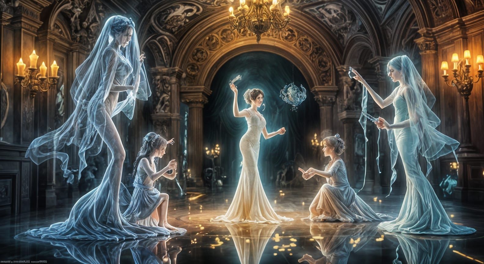 Spooky Prom in Nursing Home with Ghosts