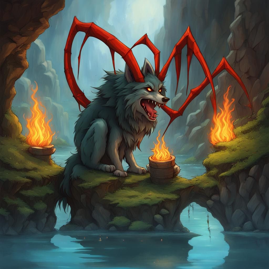 Mystical Cloaked Huntress in Hyperdetailed Fantasy Art