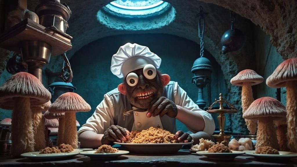 STAY AWAY FROM FUNNY MUSHROOMS - ALL I CAN SAY! JUST LOOK WHAT HAPPENED TO ME!