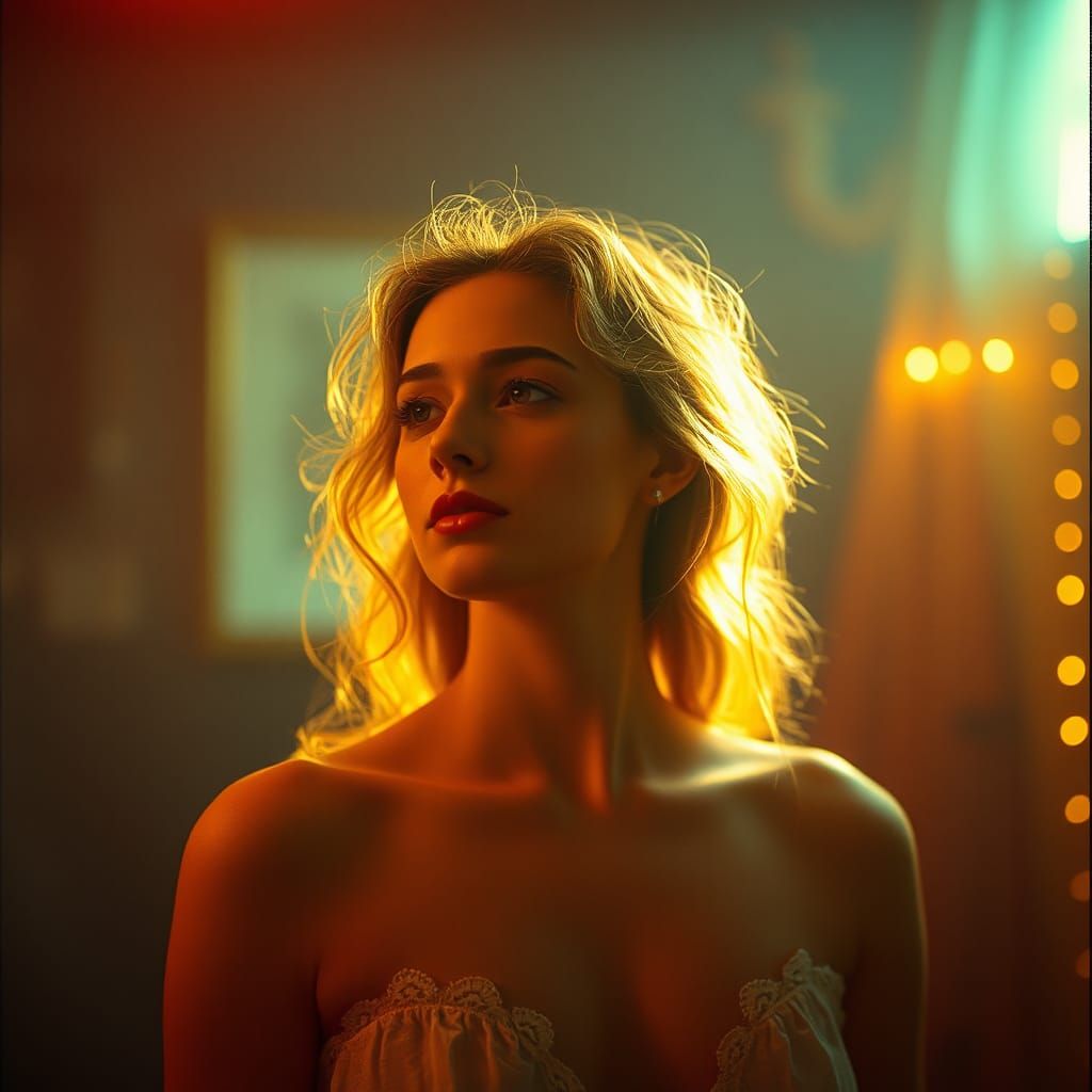 Ethereal Emma: Cinematic Portrait in Film Style