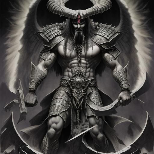 AI Generated Image of Marduk