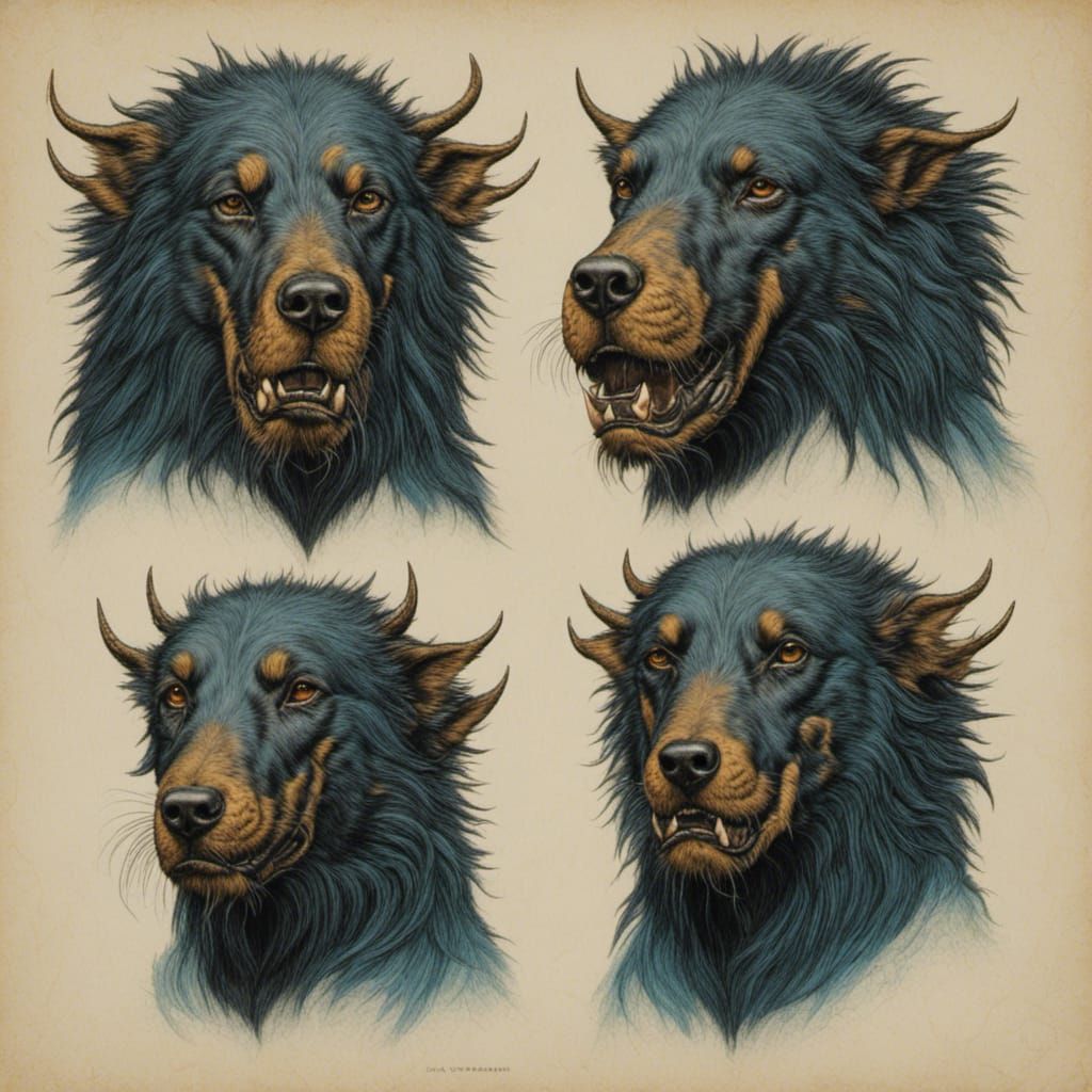 Detailed Fantasy Portrait in Digital Art Style