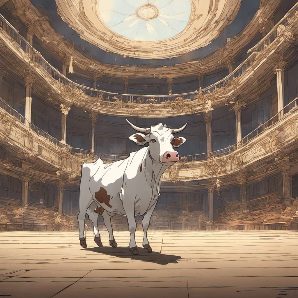 Ai fail : A 5-legged cow π