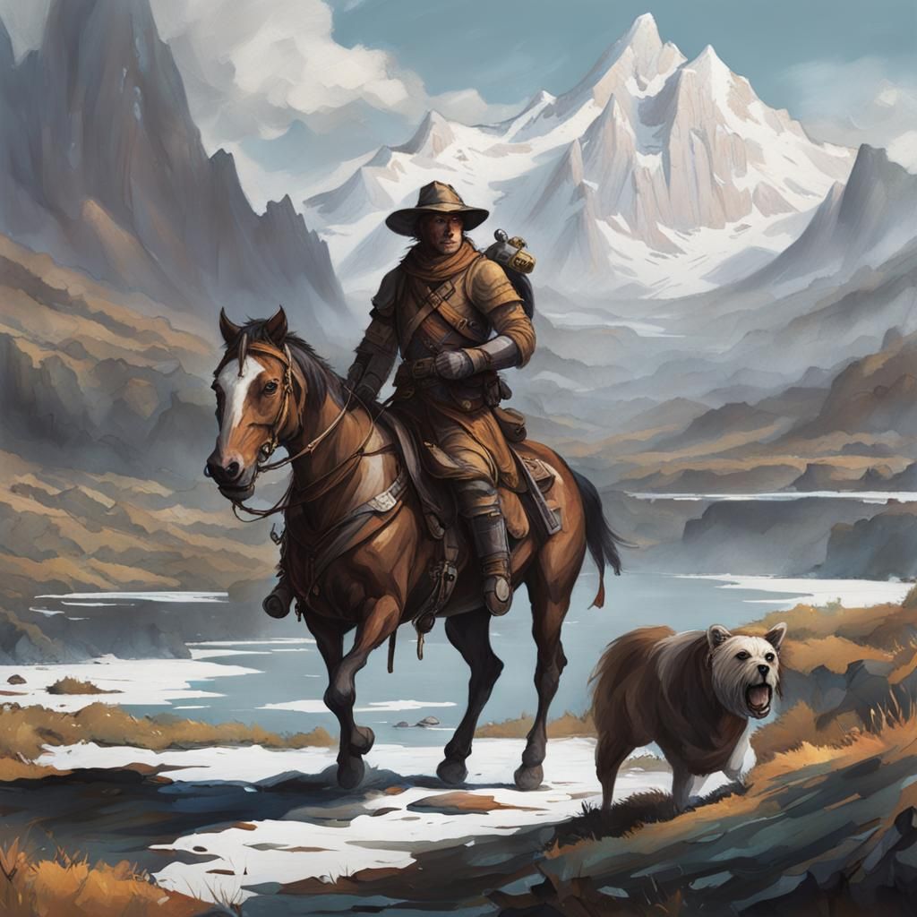 AI Generated Image of an Adventurer