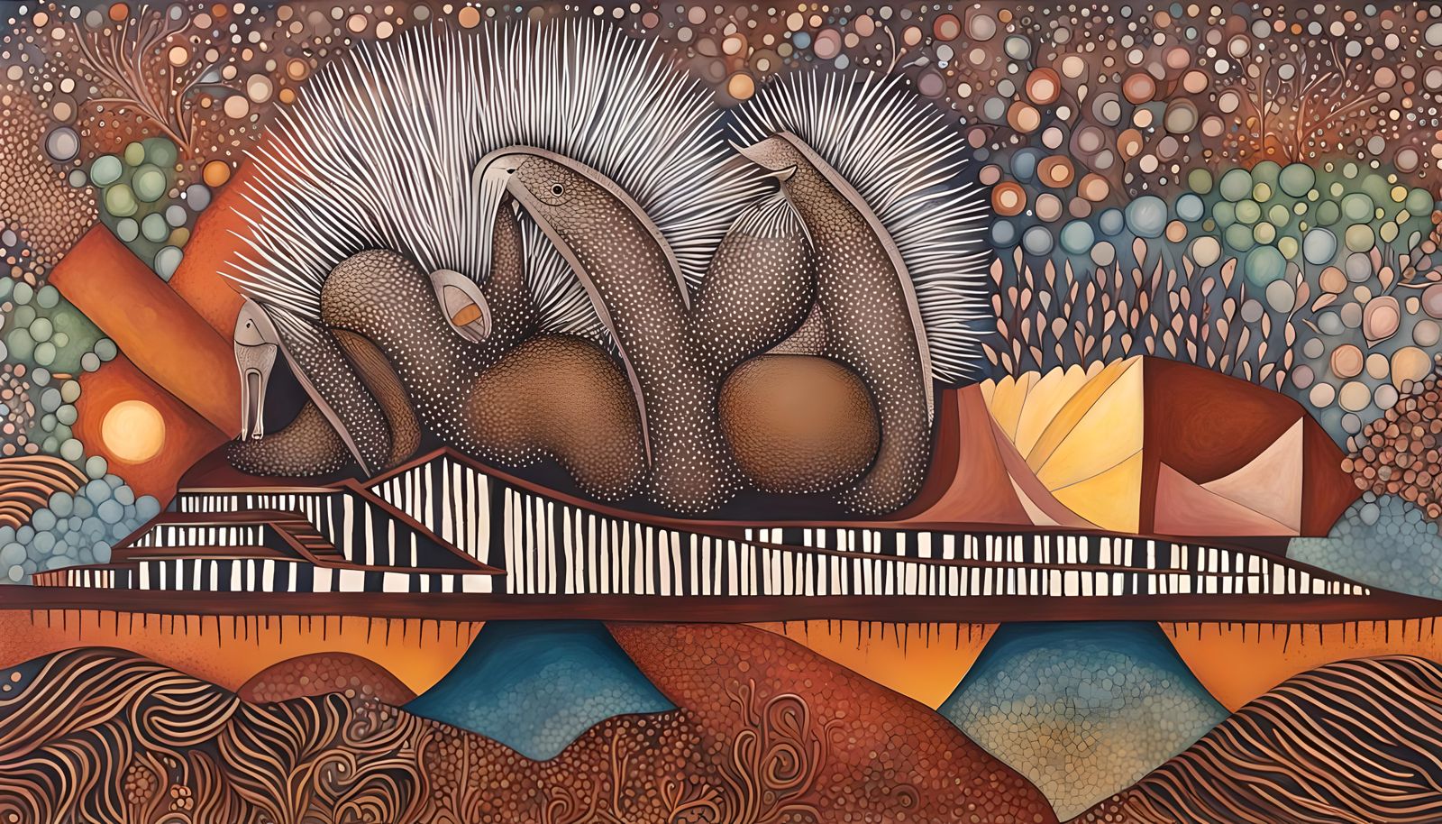 Echidna's World Tour: Harmony and Healing