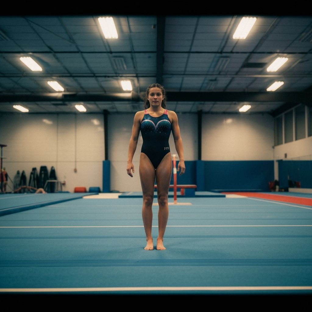 Gymnastics Academy Enrollment in Cinematic Style