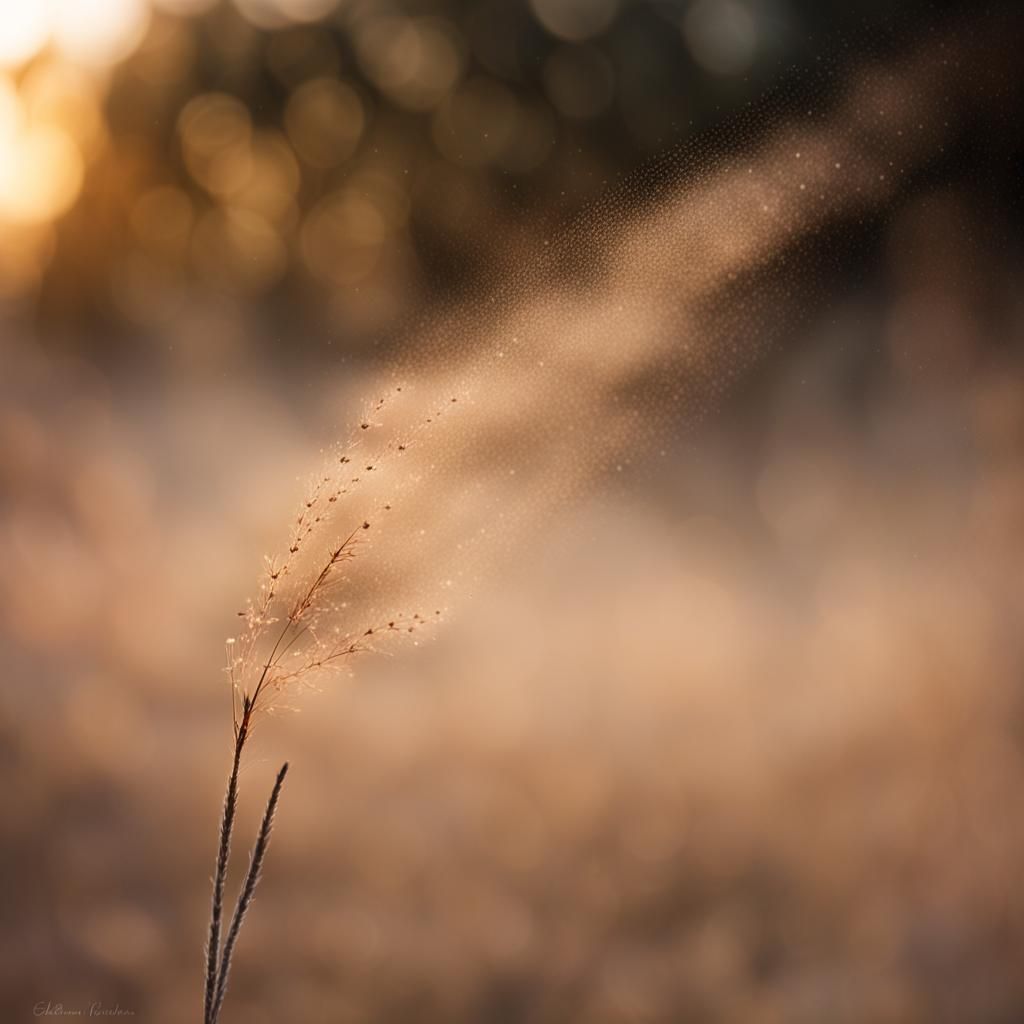 Dust in the Wind: Professional Photography with Bokeh