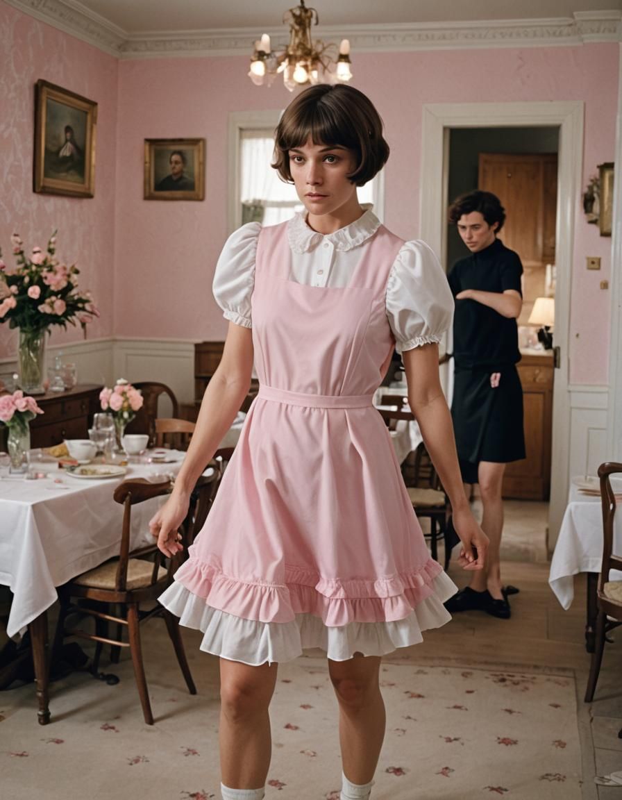 Tomboy in Frilly Dress, Cinematic Film Still