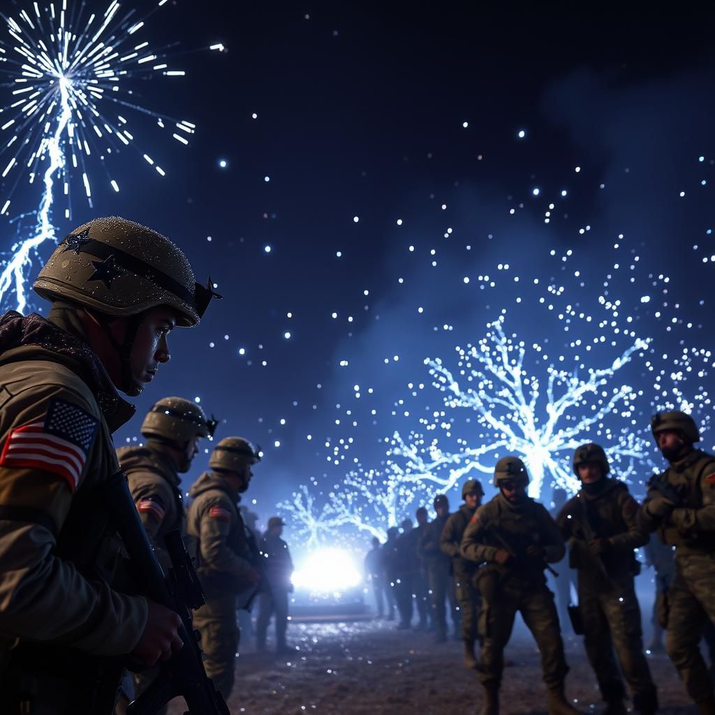 US Special Forces in Glitter Storm