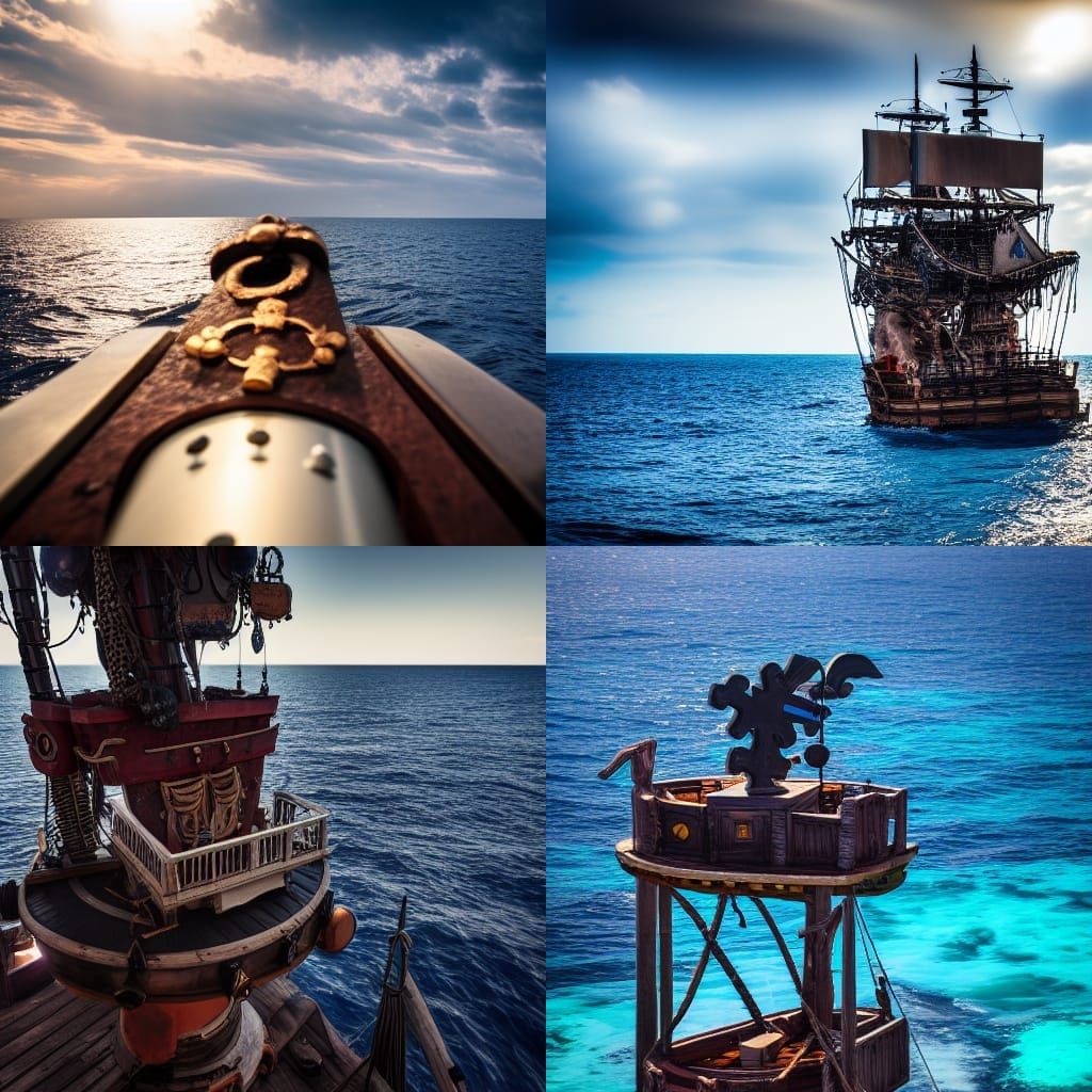 Ocean Pirate Base: Professional Photography