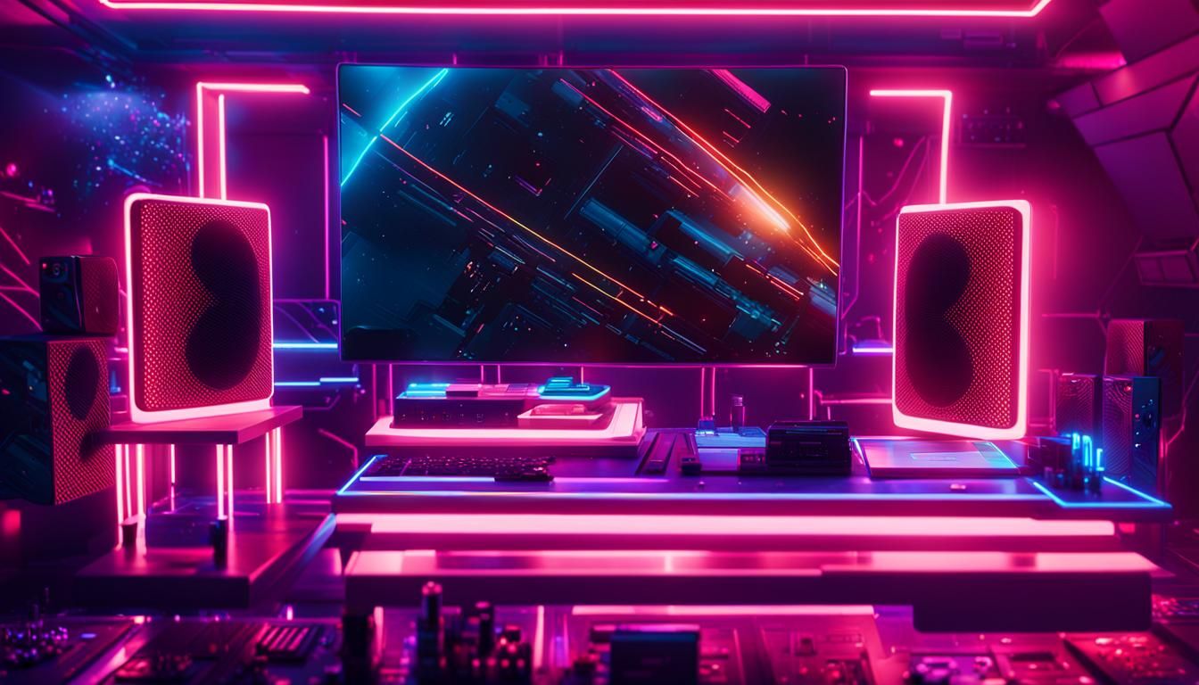 Immersive Futuristic Audio-Visual Space