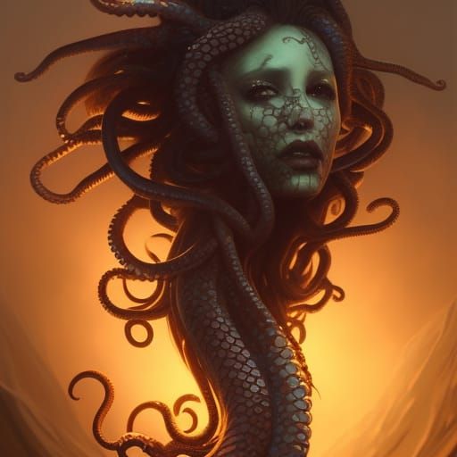 Medusa Tentacle Mermaid