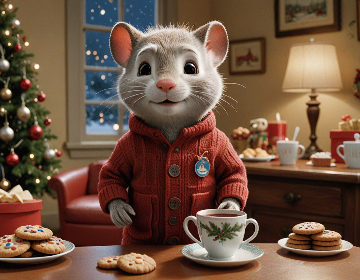 Christmas with Stuart Little: Cocoa and Cookies Delight
