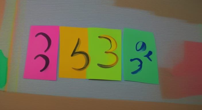 Colorful and Detailed Rendering of Number 1000