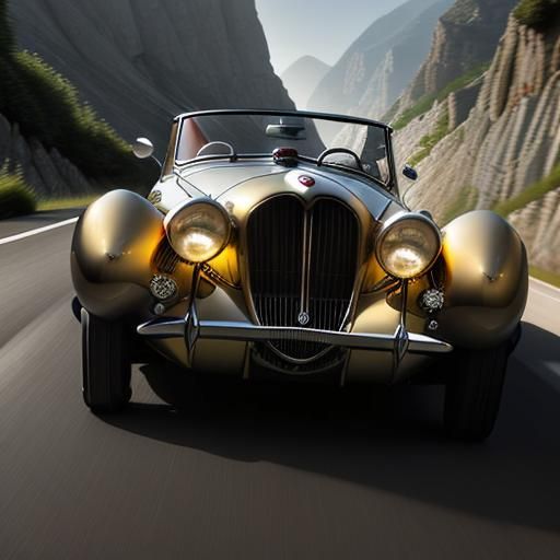 1931 rally zagato alfa romeo 8c