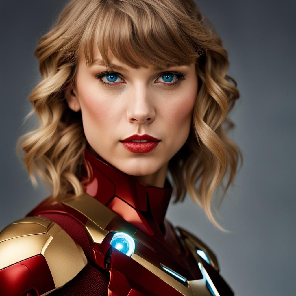 Iron Woman: Professional Portrait in Studio Lighting