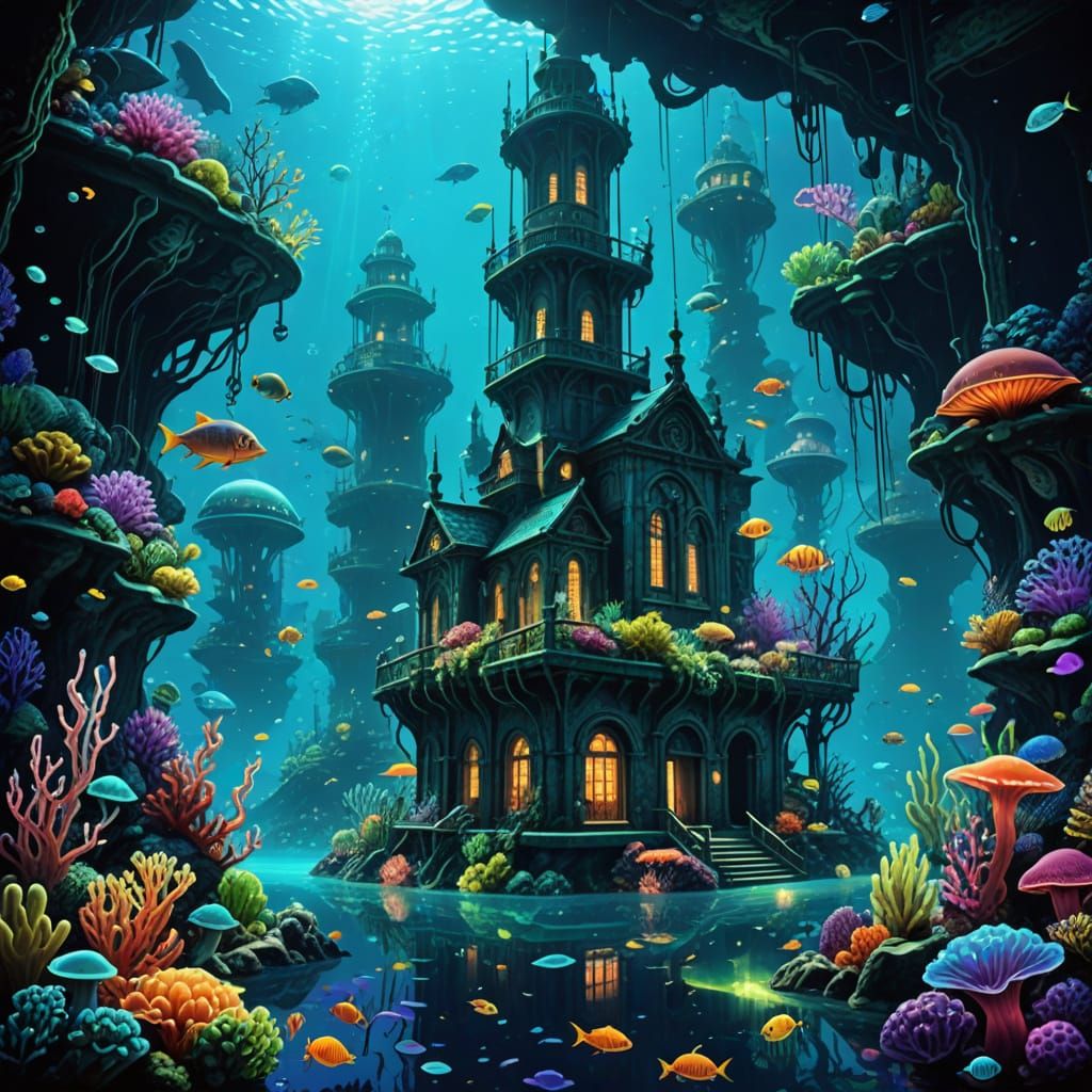 Underwater Metropolis Unveils Vibrant Secrets