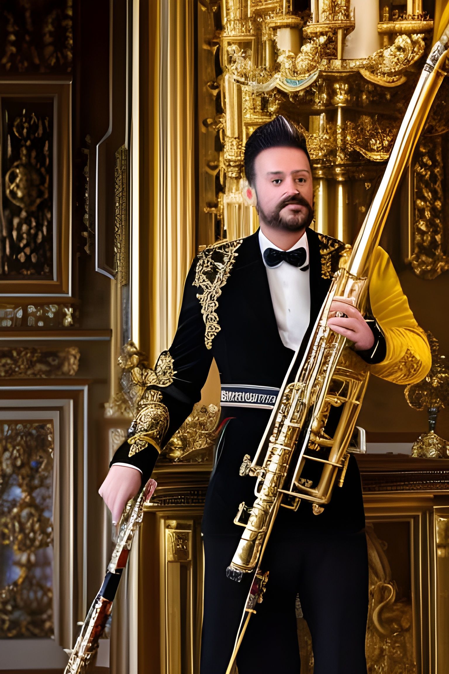 bombastic bassoon player