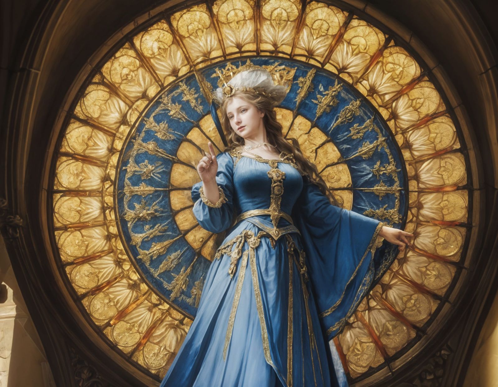 Verdaille Stained Glass Window Art