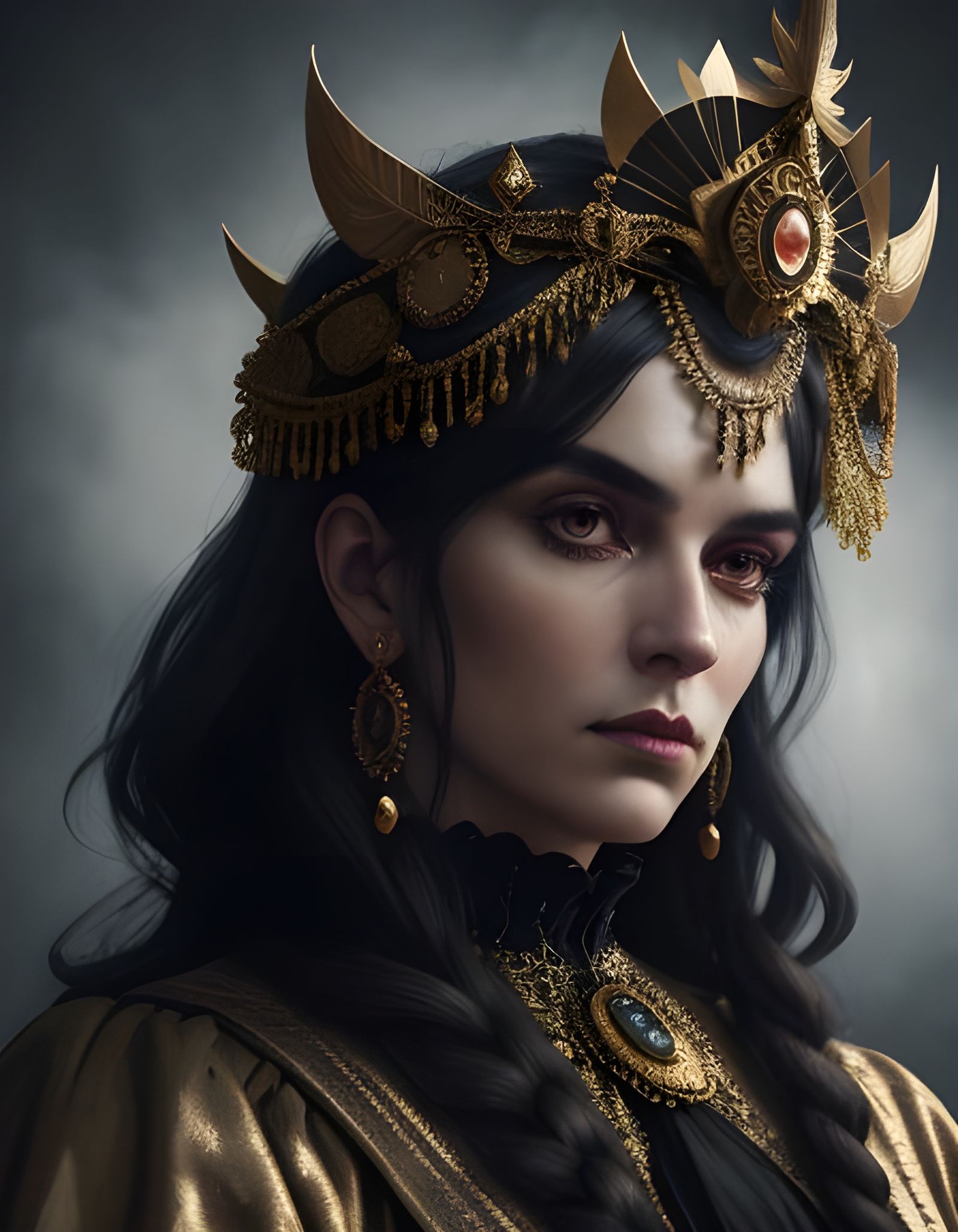 Hyperrealistic Circus Performer in Cinematic Style