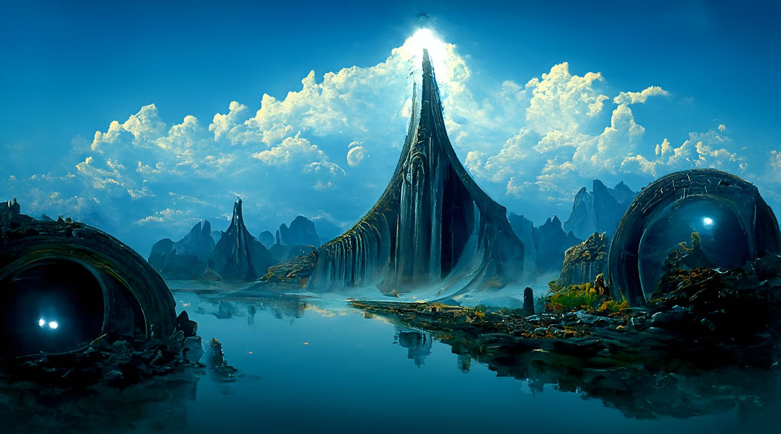 Stargate to a Mechanical Alien World