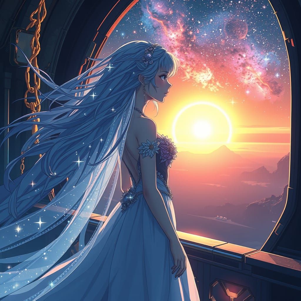 Anime Space Princess on Dying World