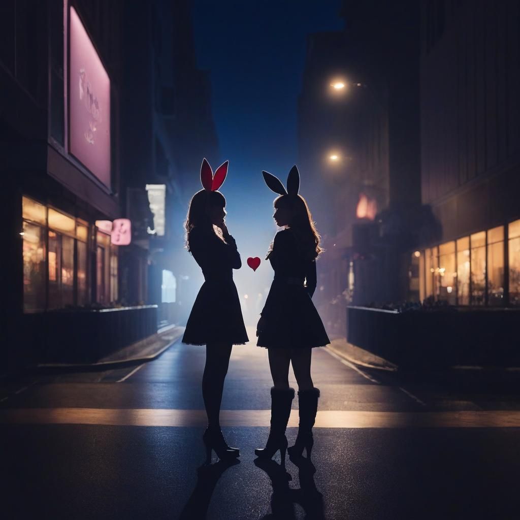 Cinematic Rabbits Film Still