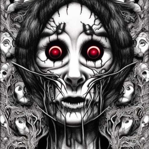 Surreal Horror Art: Creatures Of Madness