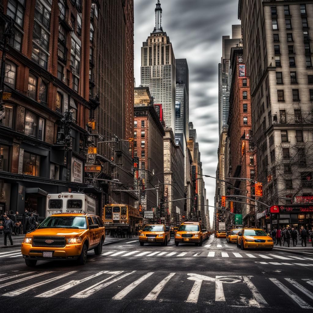 Hyperrealistic New York City in High Definition