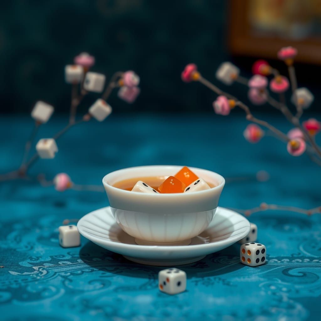Teacup Food Scenes Inspired by Polymer Clay Art